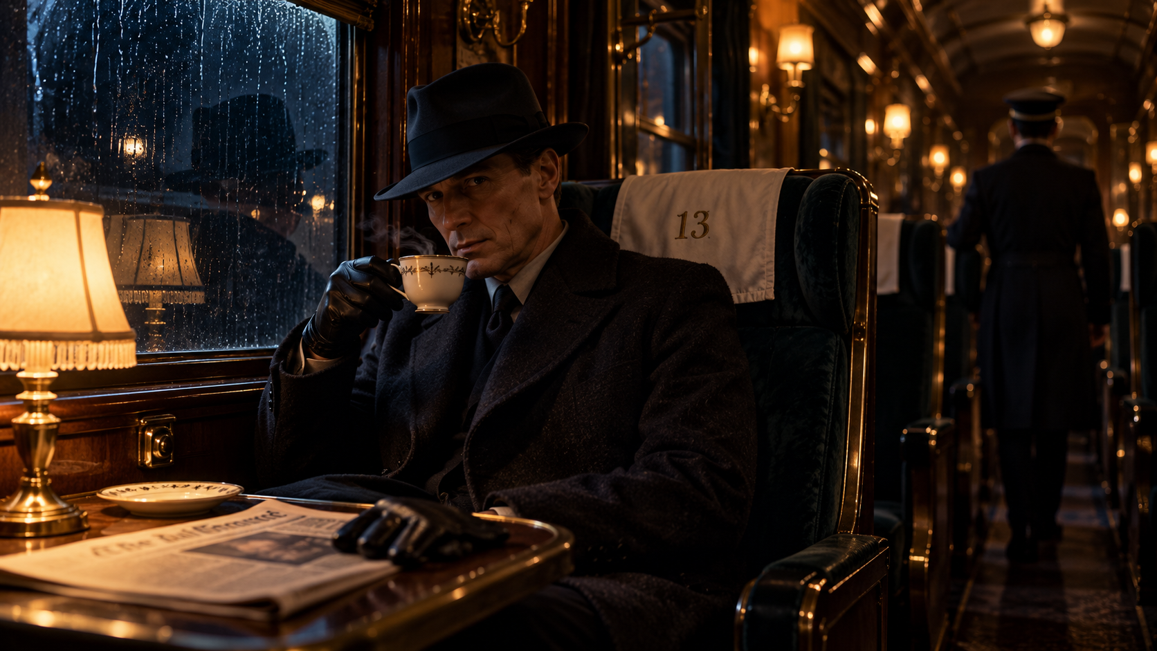 The mysterious passenger in Seat 13