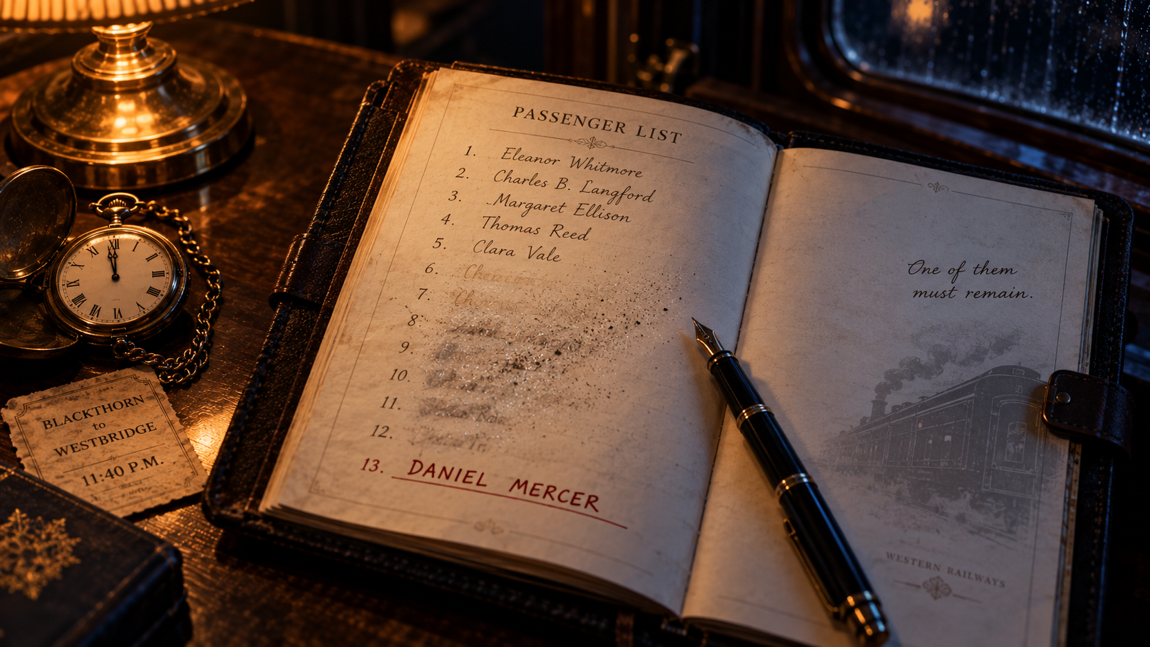 The mysterious passenger list