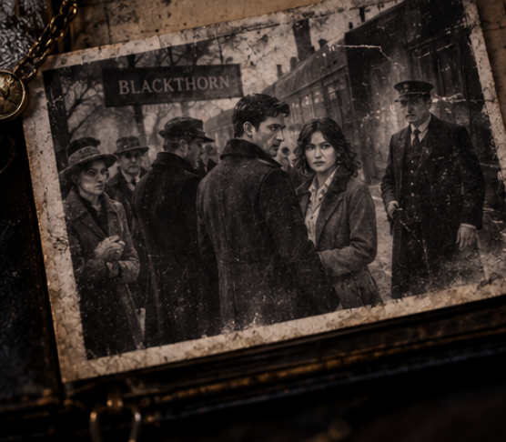 An old photograph from Blackthorn Station