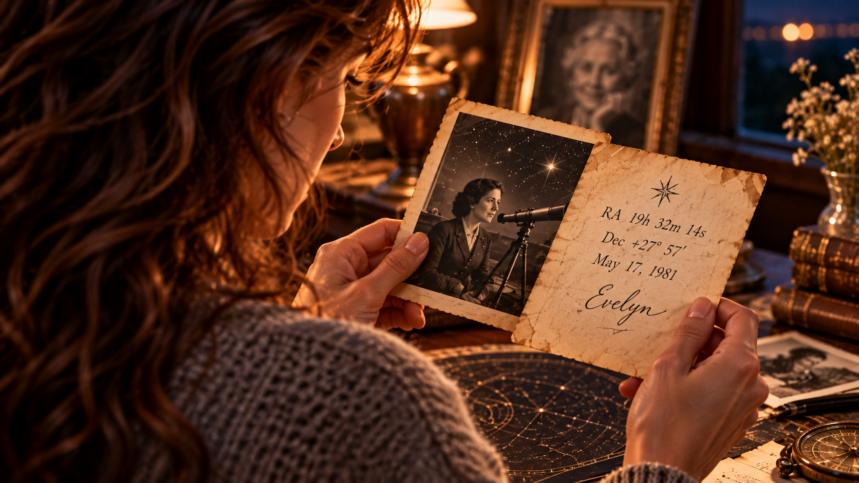 Rose's astronomy keepsakes and papers