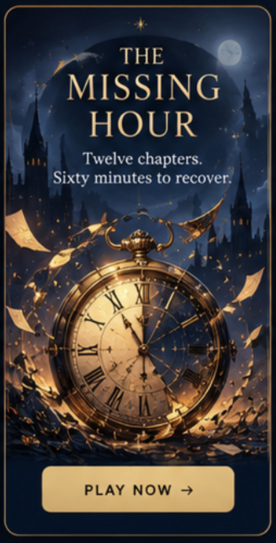 Mystical antique clock